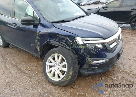 2019 Honda Pilot Lx из США, поврежденный, VIN 5FNYF6H10KB061452